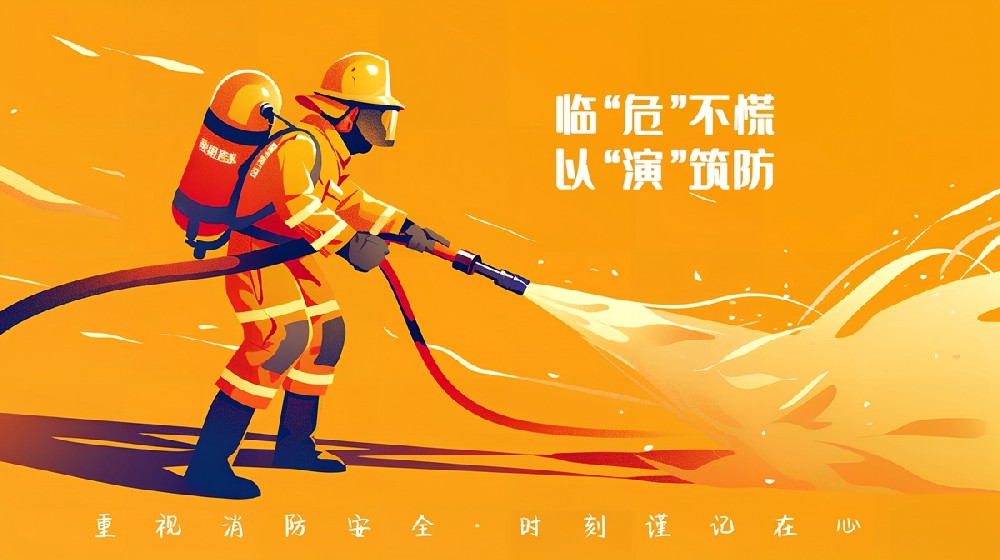 临“危”不慌，以“演”筑防丨圣普集团开展应急疏散和消防灭火演练活动